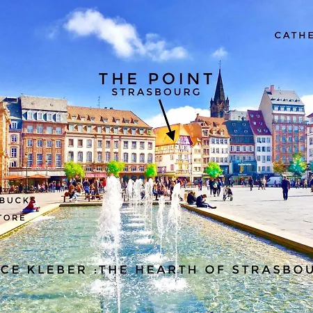 The Point City-center - Place Kleber Lägenhet