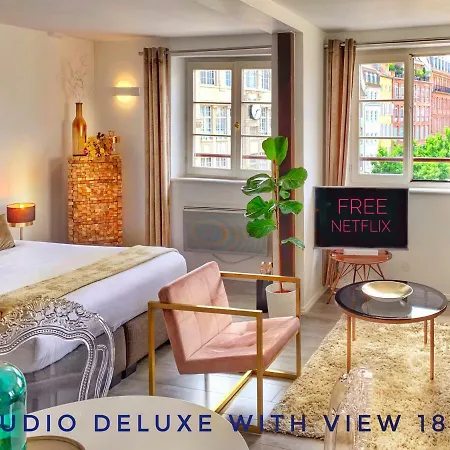 Daire The Point City-center - Place Kleber Strazburg