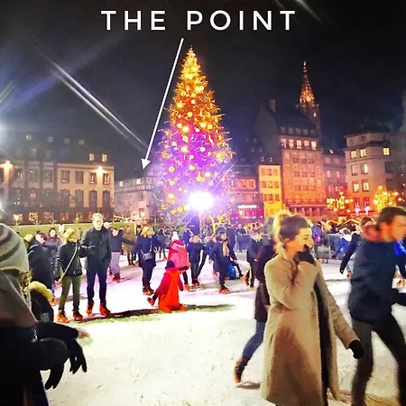 Daire The Point City-center - Place Kleber *